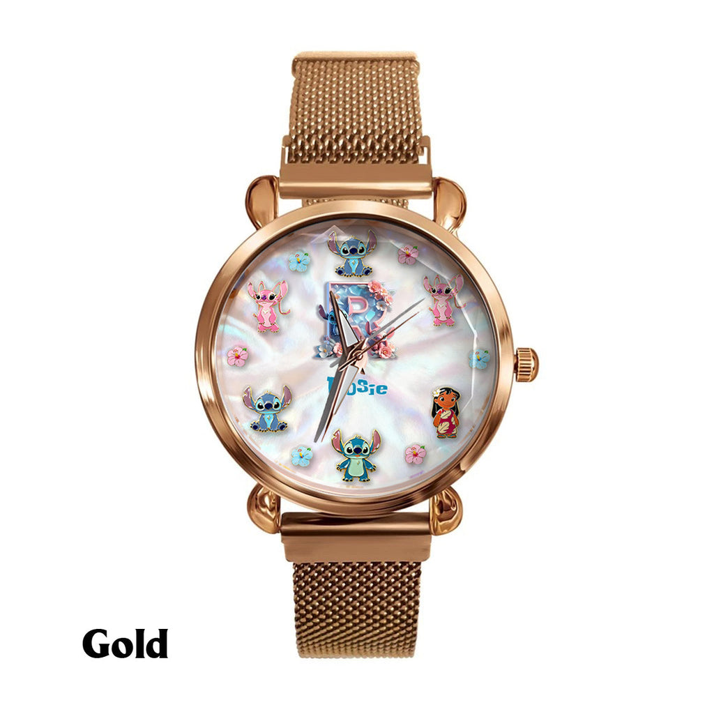 Personalized Ohana Women Hand Watch Custom Name Gift Women Hand Watch GradoCreations