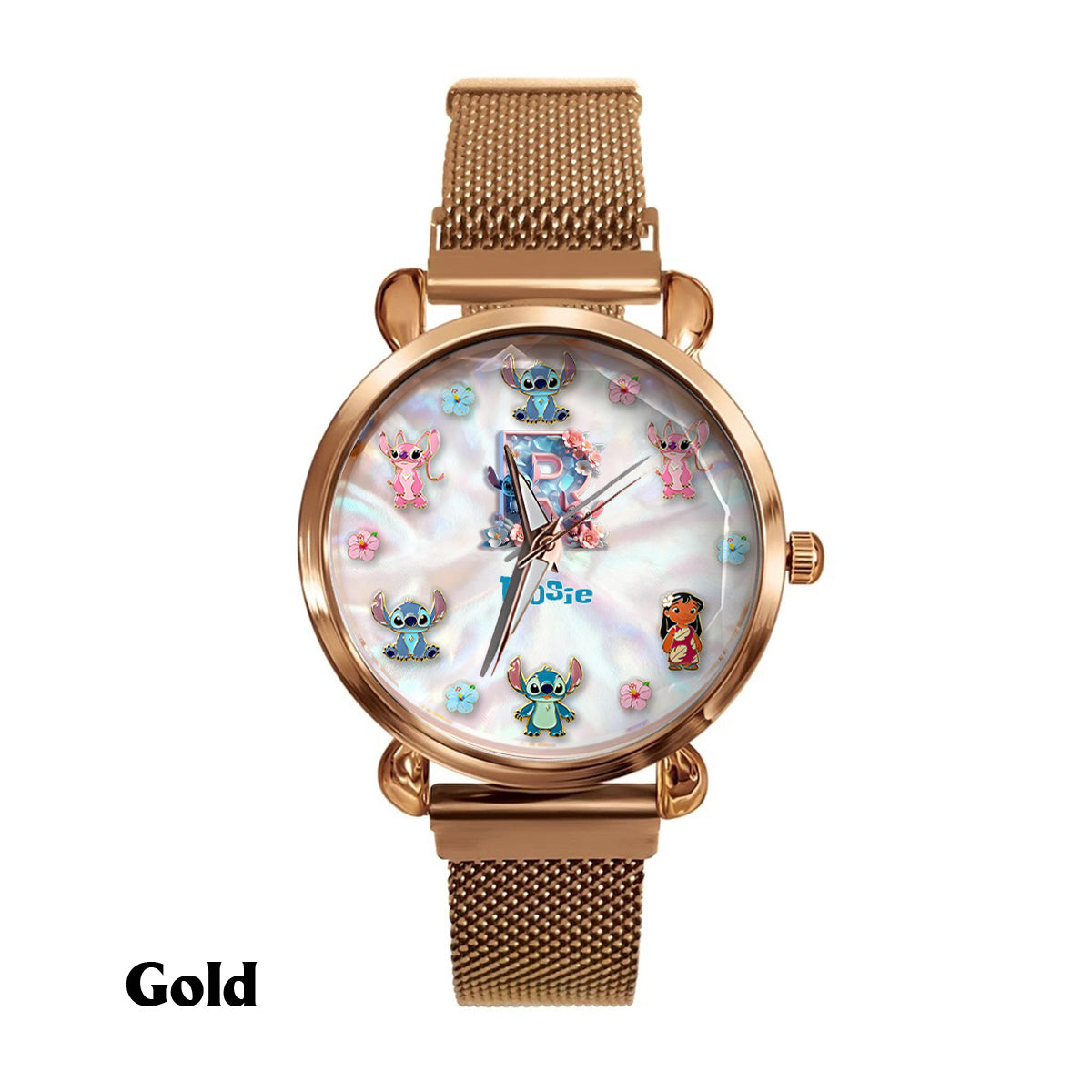 Personalized Ohana Women Hand Watch Custom Name Gift Women Hand Watch GradoCreations