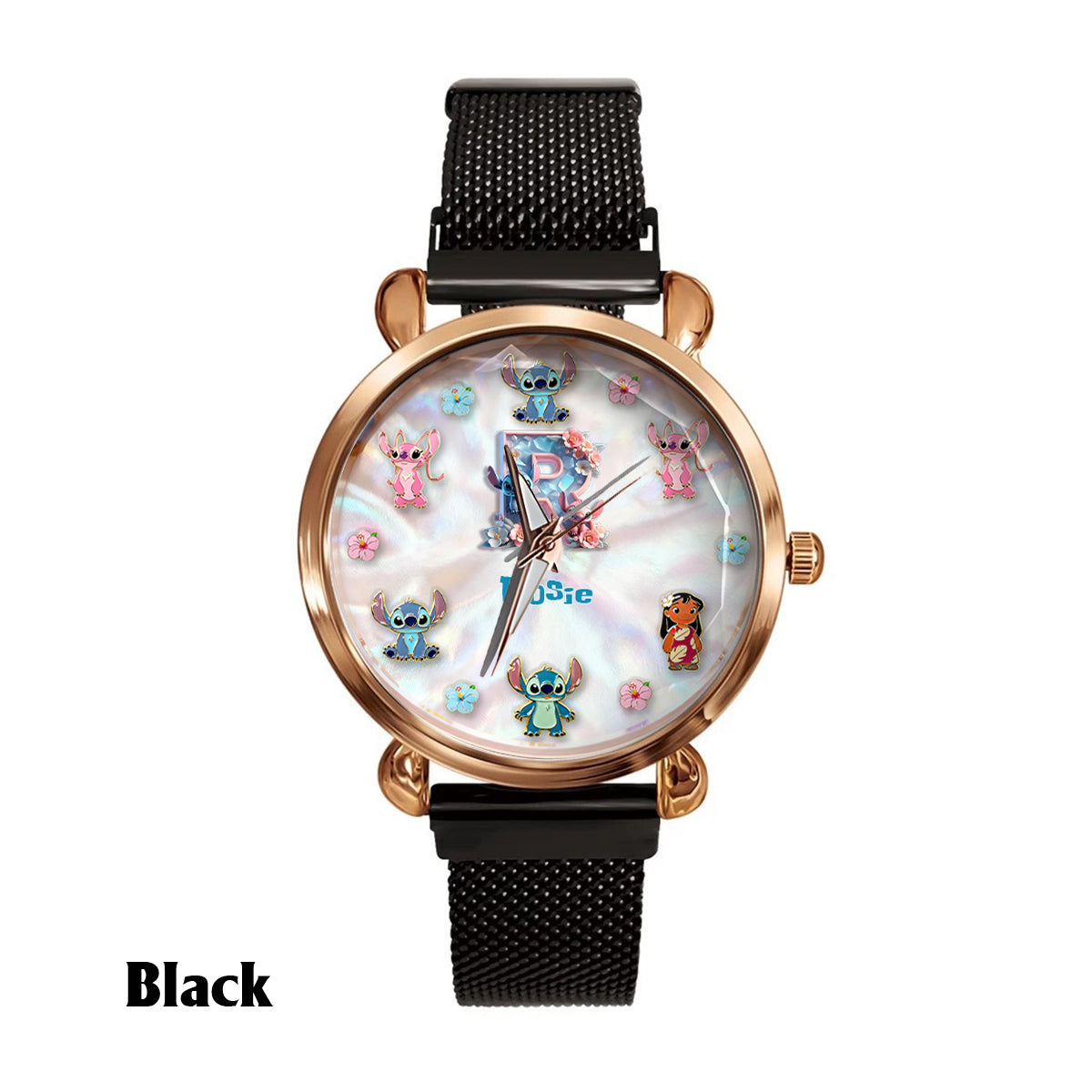 Personalized Ohana Women Hand Watch Custom Name Gift Women Hand Watch GradoCreations