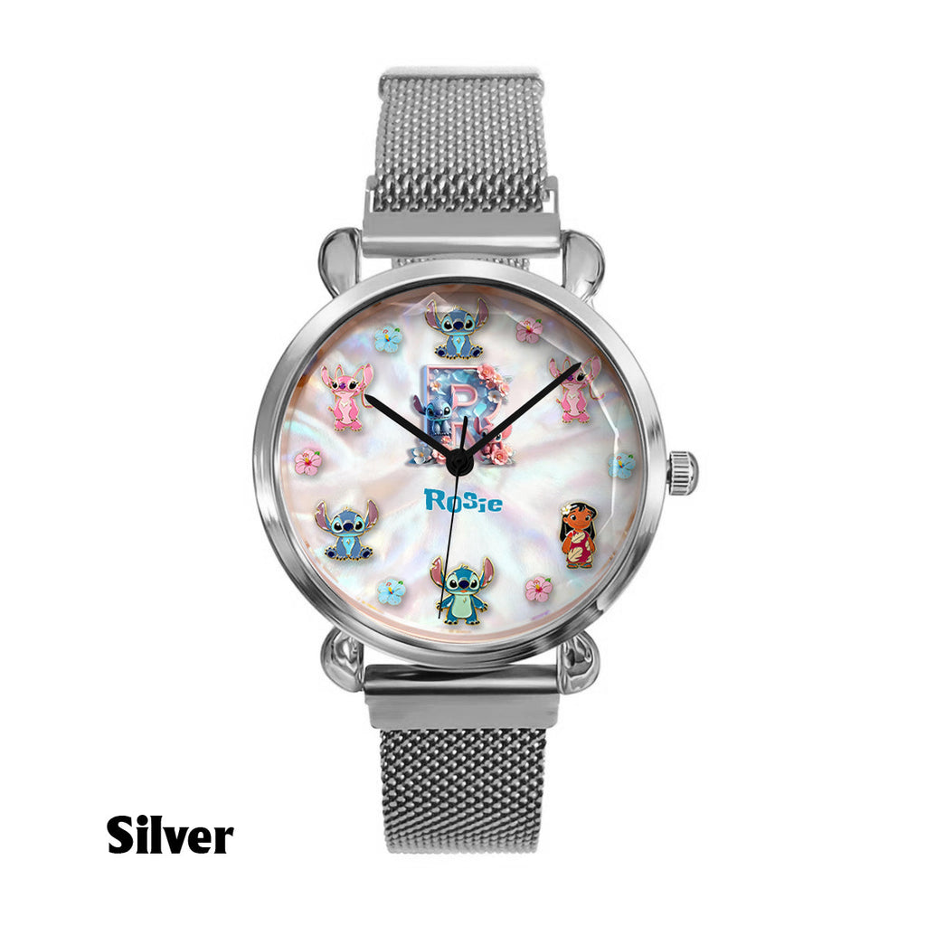 Personalized Ohana Women Hand Watch Custom Name Gift Women Hand Watch GradoCreations