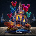 Personalized Magical Castle Acrylic Plaque Custom Gift Custom Shaped Acrylic Plaque GradoCreations