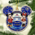 Personalized Mickey Mouse Cruise Ornament Custom Family Name Gift Ornament GradoCreations