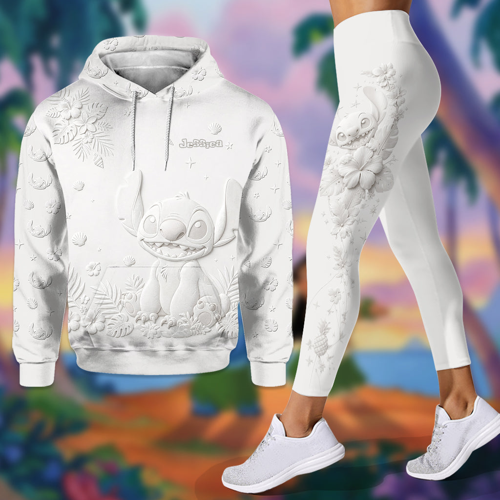 Personalized Ohana Hoodie and Leggings Set for Family Gift Hoodie & Leggings GradoCreations