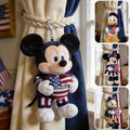 Personalized Plush Keychain Cute Mouse Ears Custom Gift Plush Keychain GradoCreations