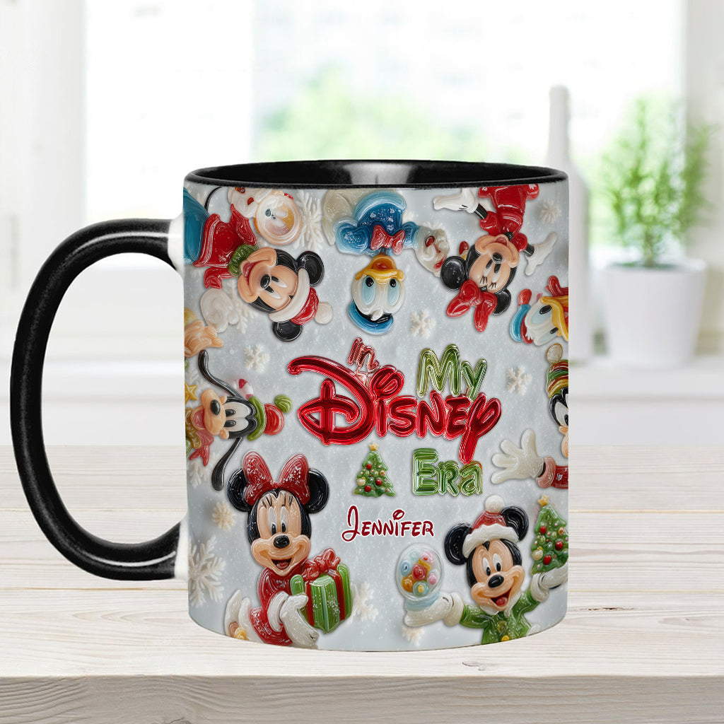 Personalized Disney Accent Mug Custom Name Christmas Gift Accent Mug GradoCreations
