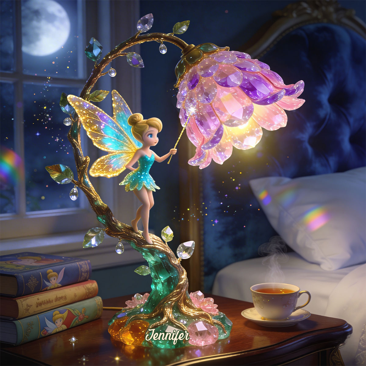 Personalized Acrylic LED Night Light Unique Dream Trip Gift Acrylic LED Night Light GradoCreations