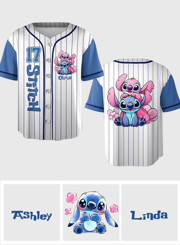 Personalized Ohana Baseball Jersey Custom Name Gift for Family Baseball Jersey GradoCreations