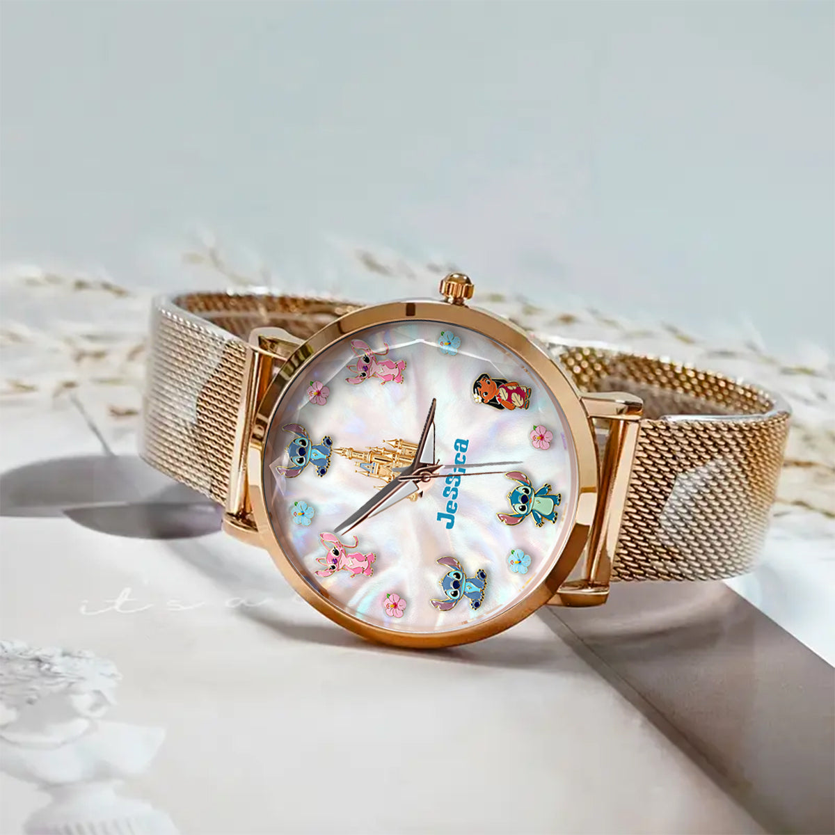 Personalized Ohana Women’s Hand Watch Custom Name Gift Women Hand Watch GradoCreations