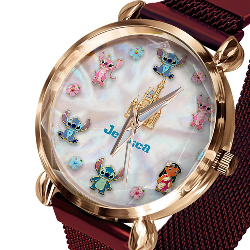 Personalized Ohana Women’s Hand Watch Custom Name Gift Women Hand Watch GradoCreations