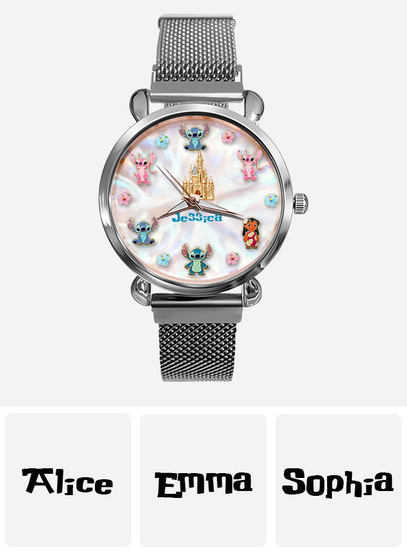 Personalized Ohana Women’s Hand Watch Custom Name Gift Women Hand Watch GradoCreations