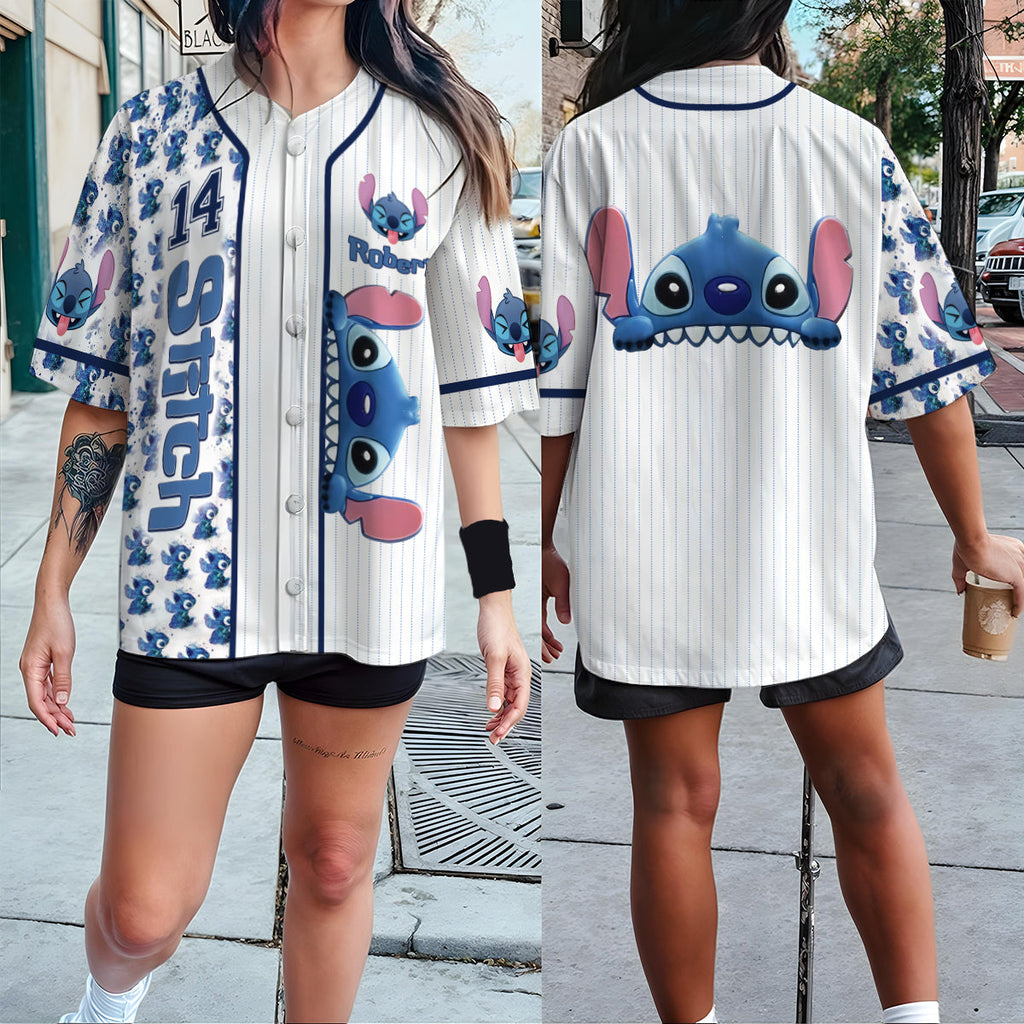 Personalized Ohana Baseball Jersey Custom Name Gift for Family Baseball Jersey GradoCreations