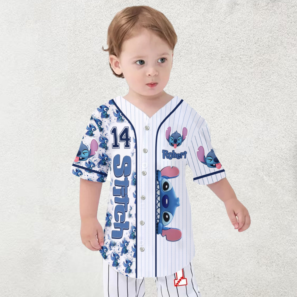 Personalized Ohana Baseball Jersey Custom Name Gift for Family Baseball Jersey GradoCreations