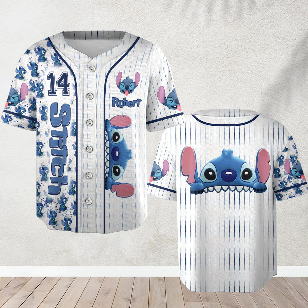 Personalized Ohana Baseball Jersey Custom Name Gift for Family Baseball Jersey GradoCreations