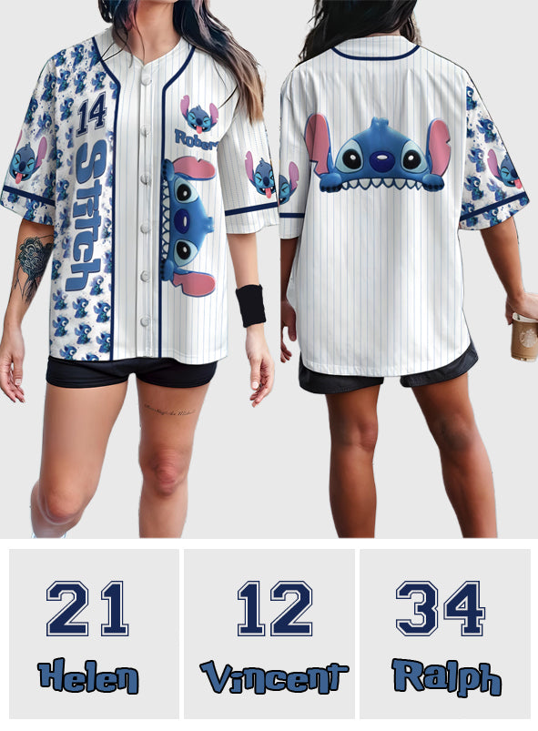 Personalized Ohana Baseball Jersey Custom Name Gift for Family Baseball Jersey GradoCreations