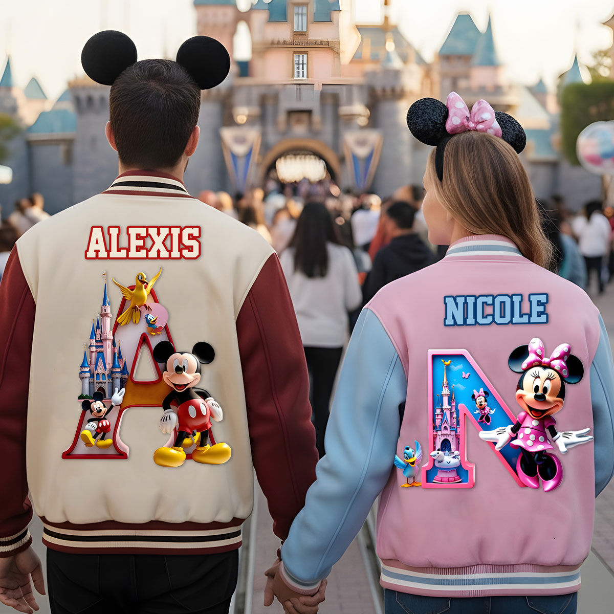 Personalized Magical World Varsity Jacket Custom Name Gift Varsity Jacket GradoCreations