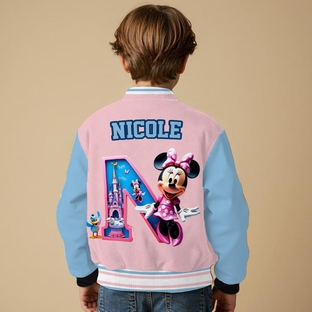 Personalized Magical World Varsity Jacket Custom Name Gift Varsity Jacket GradoCreations