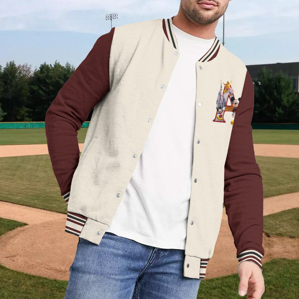Personalized Magical World Varsity Jacket Custom Name Gift Varsity Jacket GradoCreations