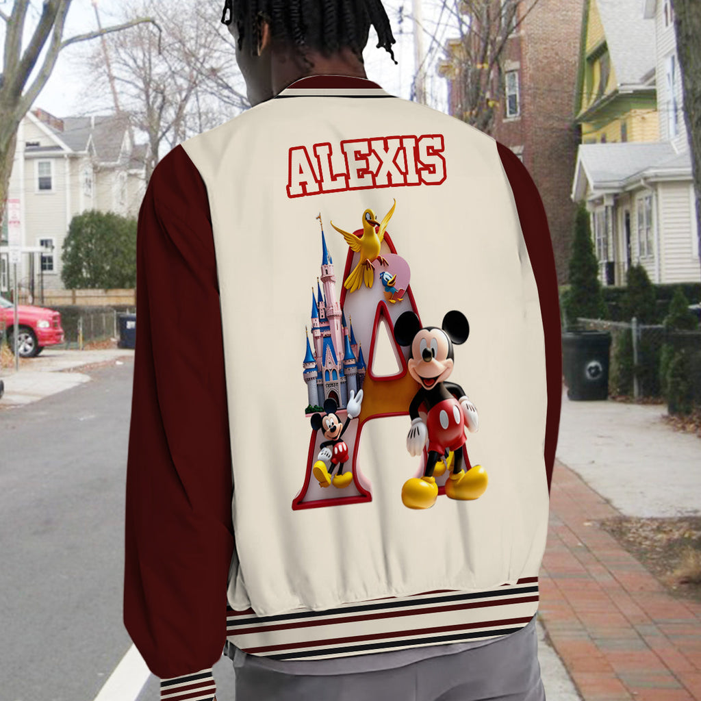Personalized Magical World Varsity Jacket Custom Name Gift Varsity Jacket GradoCreations