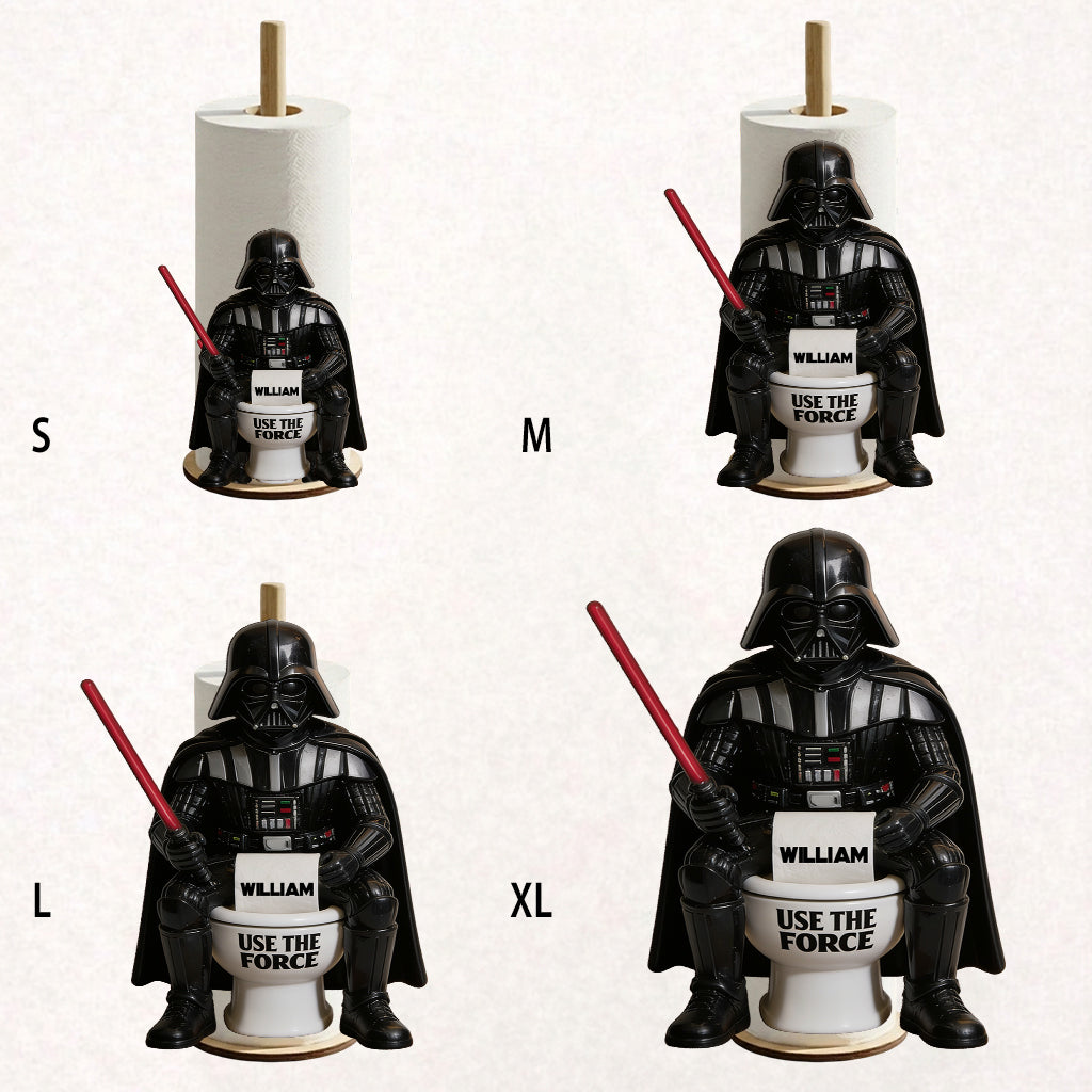 Personalized Star Wars Paper Towel Stand Custom Name Gift Paper Towel Stand GradoCreations