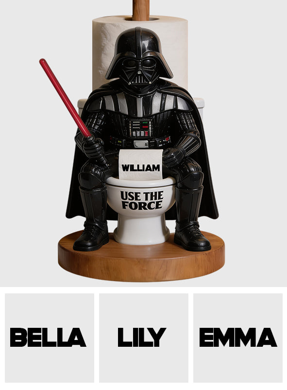 Personalized Star Wars Paper Towel Stand Custom Name Gift Paper Towel Stand GradoCreations