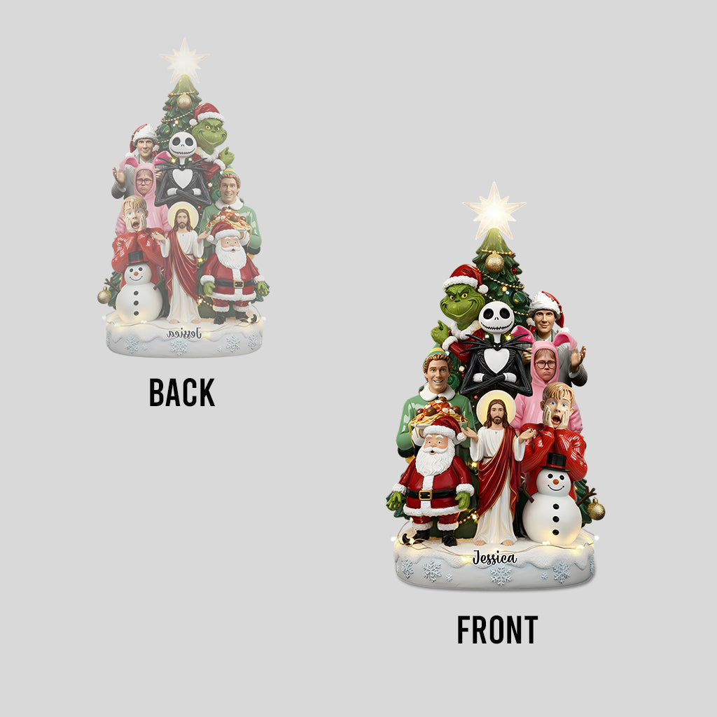 Personalized Christmas Acrylic Plaque Custom Shape Gift Custom Shaped Acrylic Plaque GradoCreations