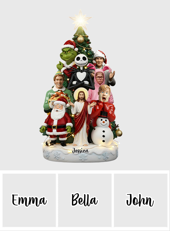 Personalized Christmas Acrylic Plaque Custom Shape Gift Custom Shaped Acrylic Plaque GradoCreations