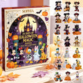Personalized Halloween Advent Calendar with Ornaments for Kids Advent Calendar With Ornaments GradoCreations