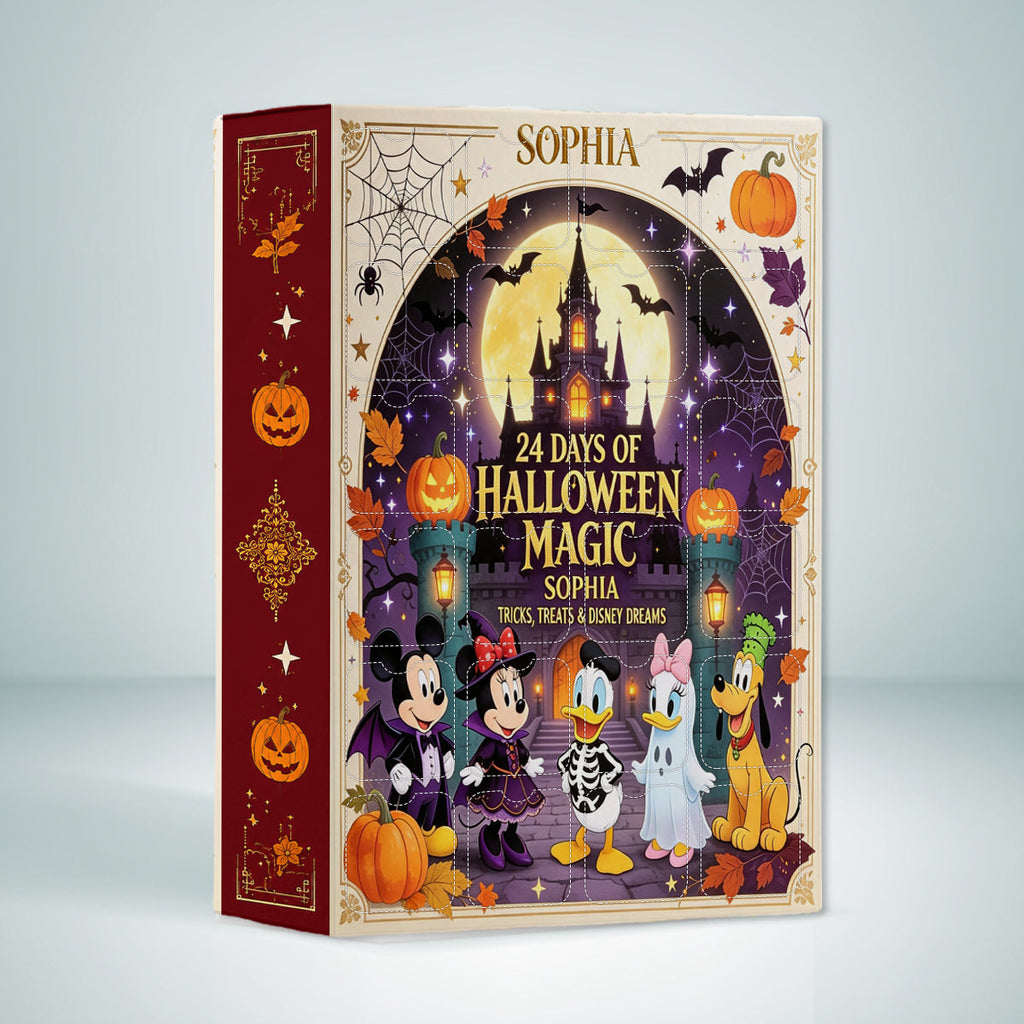 Personalized Halloween Advent Calendar with Ornaments for Kids Advent Calendar With Ornaments GradoCreations