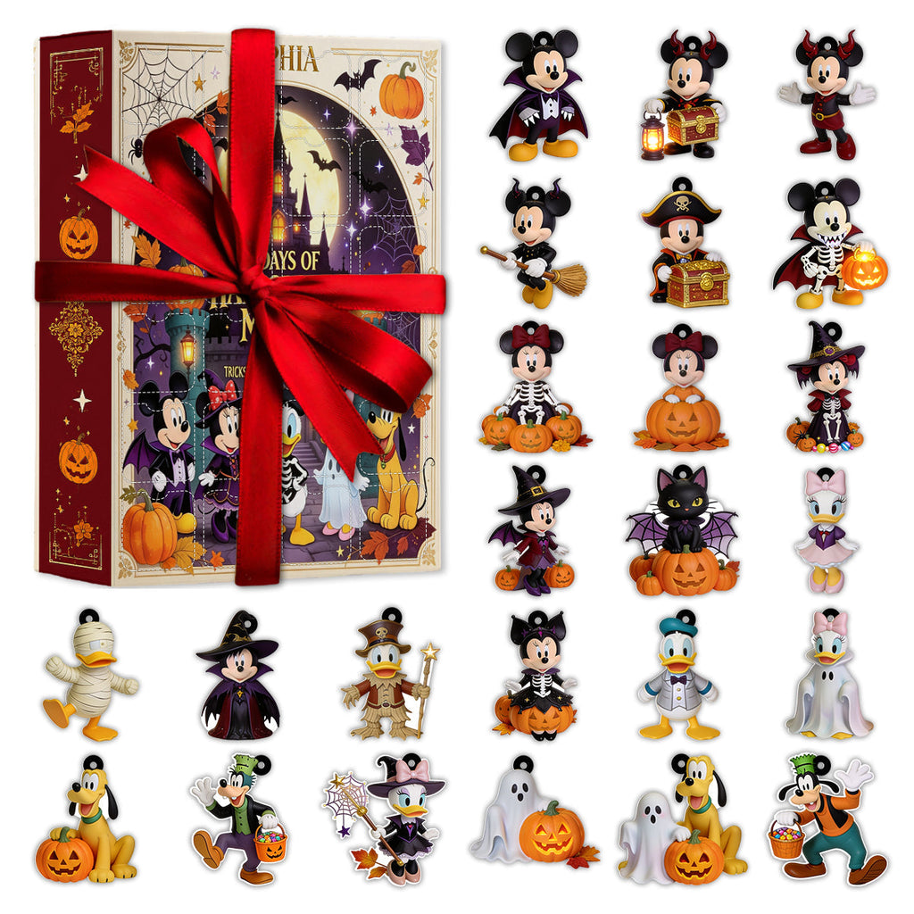 Personalized Halloween Advent Calendar with Ornaments for Kids Advent Calendar With Ornaments GradoCreations