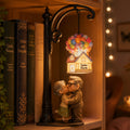 Personalized Up Movie Bookshelf Lamp Custom Name Gift for Couples Bookshelf Lamp GradoCreations