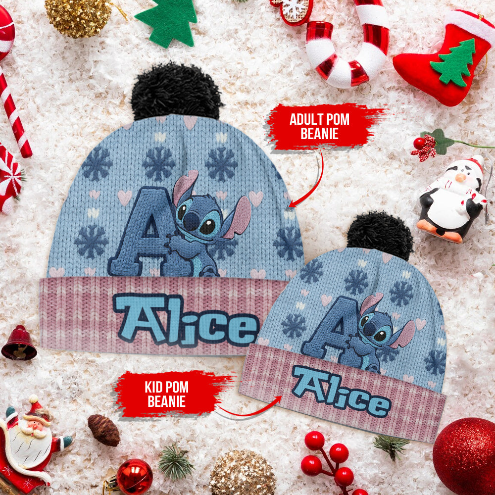 Personalized Ohana Beanie Hat Custom Name Gift for Kids Beanie Hat GradoCreations