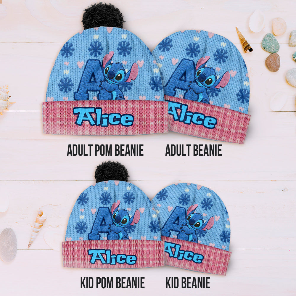 Personalized Ohana Beanie Hat Custom Name Gift for Kids Beanie Hat GradoCreations