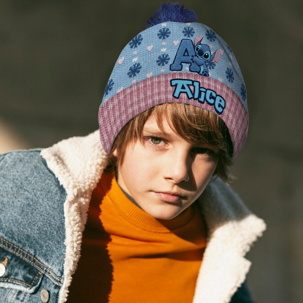 Personalized Ohana Beanie Hat Custom Name Gift for Kids Beanie Hat GradoCreations