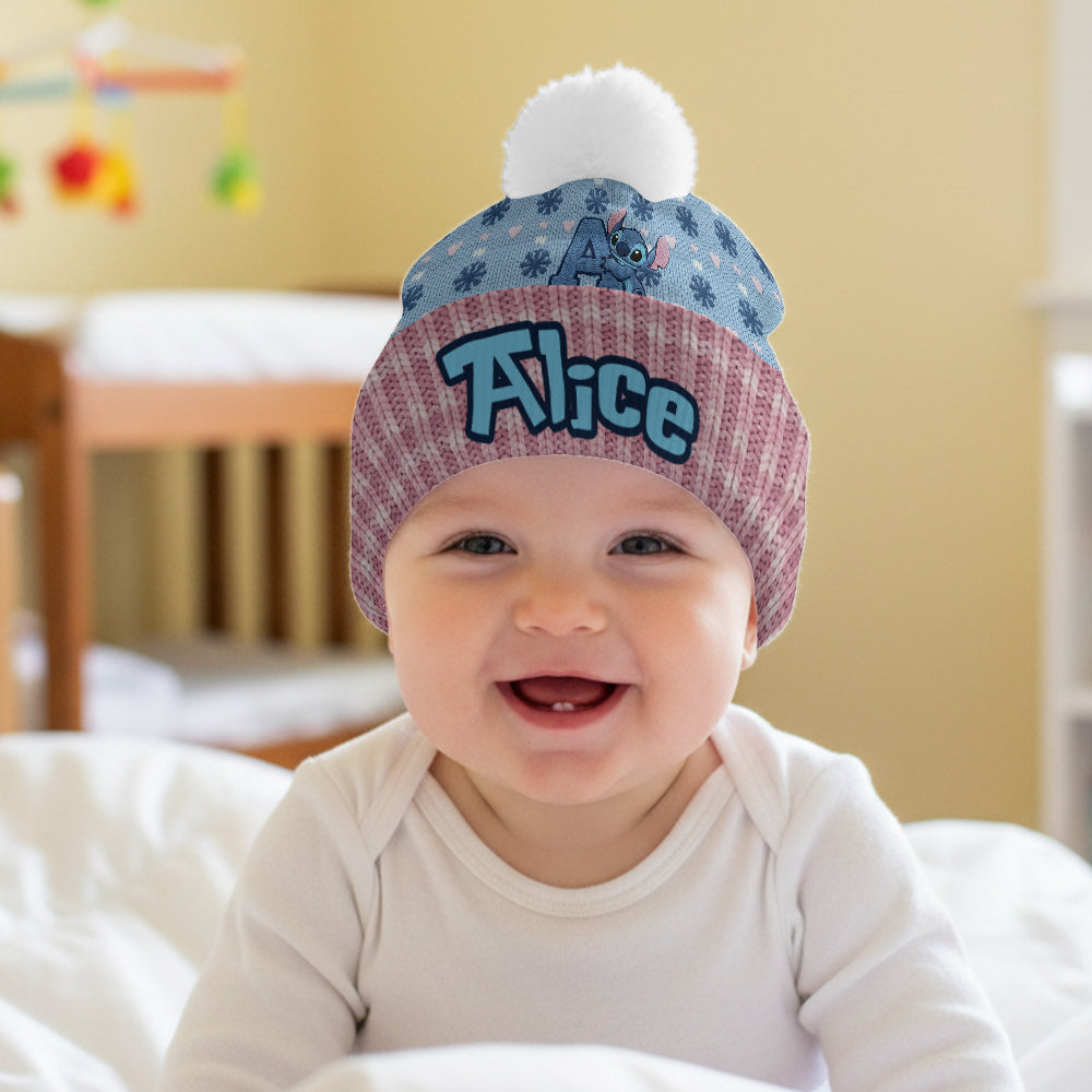Personalized Ohana Beanie Hat Custom Name Gift for Kids Beanie Hat GradoCreations