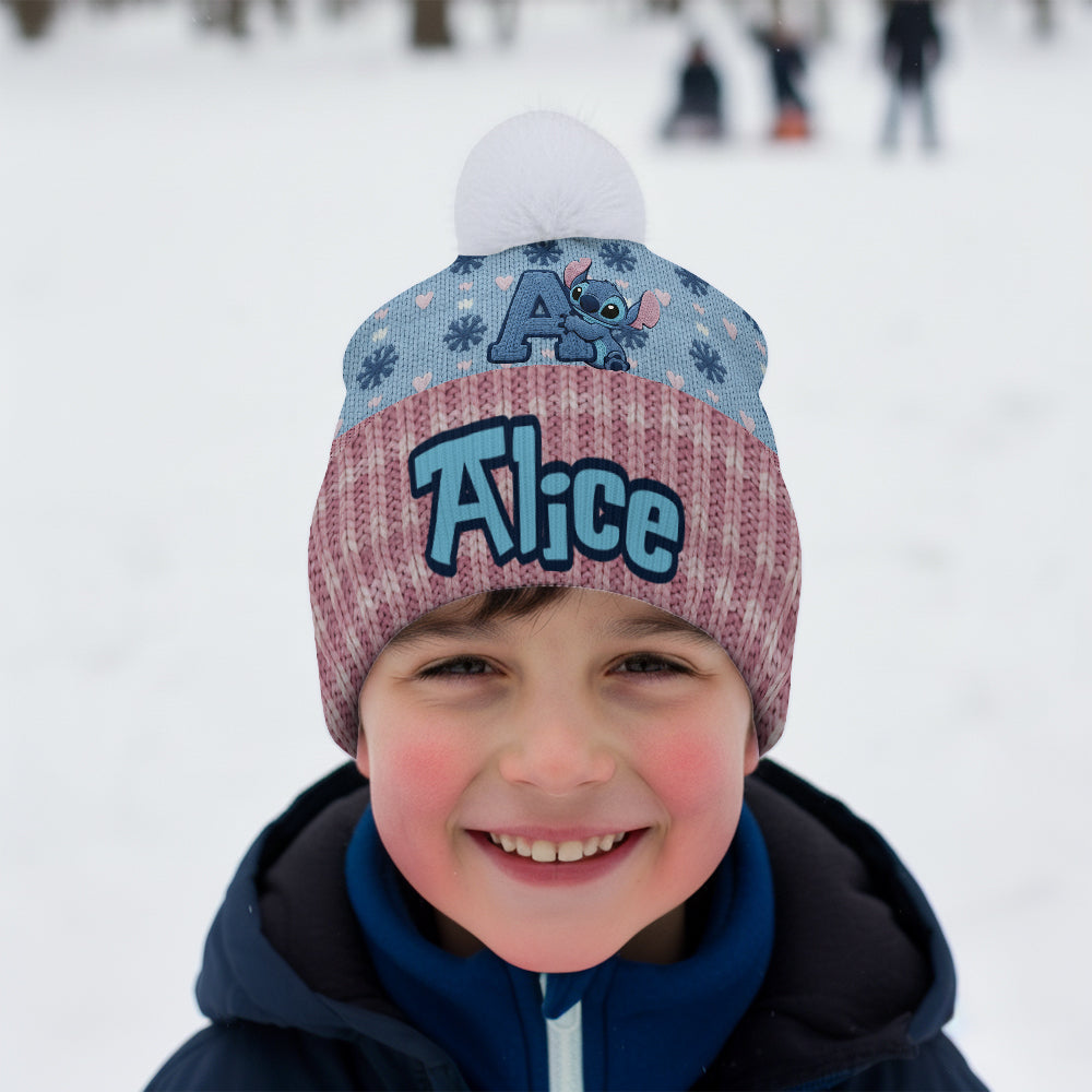 Personalized Ohana Beanie Hat Custom Name Gift for Kids Beanie Hat GradoCreations