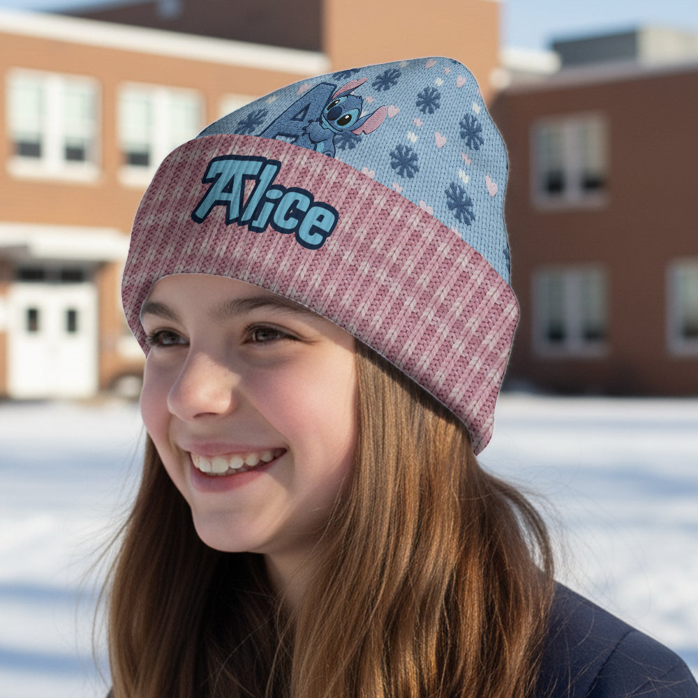 Personalized Ohana Beanie Hat Custom Name Gift for Kids Beanie Hat GradoCreations