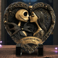 Personalized Heart Shaped Stone Memorial Gift | Couple Keepsake Heart Shaped Stone GradoCreations