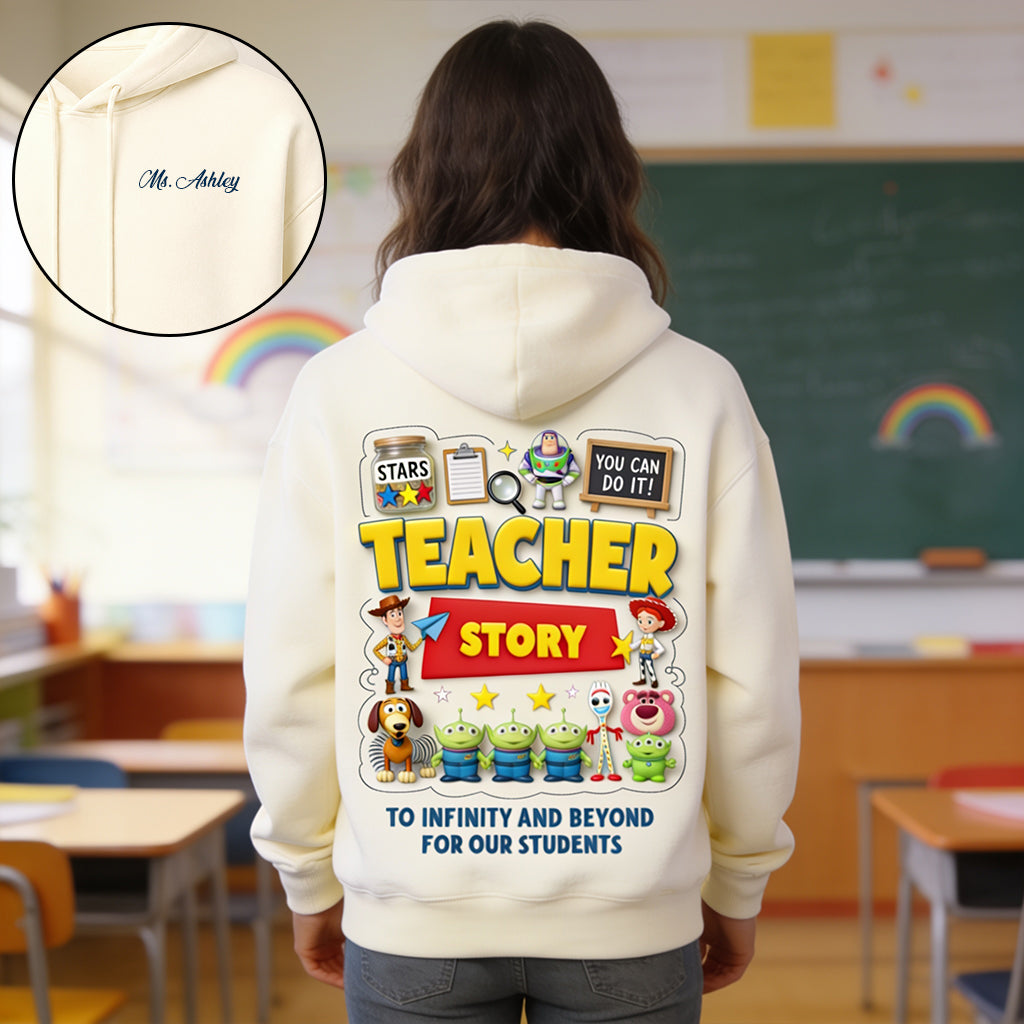 Personalized Teacher All Over Print Shirt Custom Name Gift All Over Shirt GradoCreations