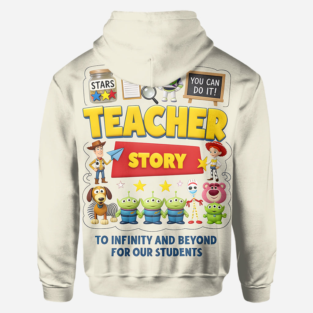Personalized Teacher All Over Print Shirt Custom Name Gift All Over Shirt GradoCreations