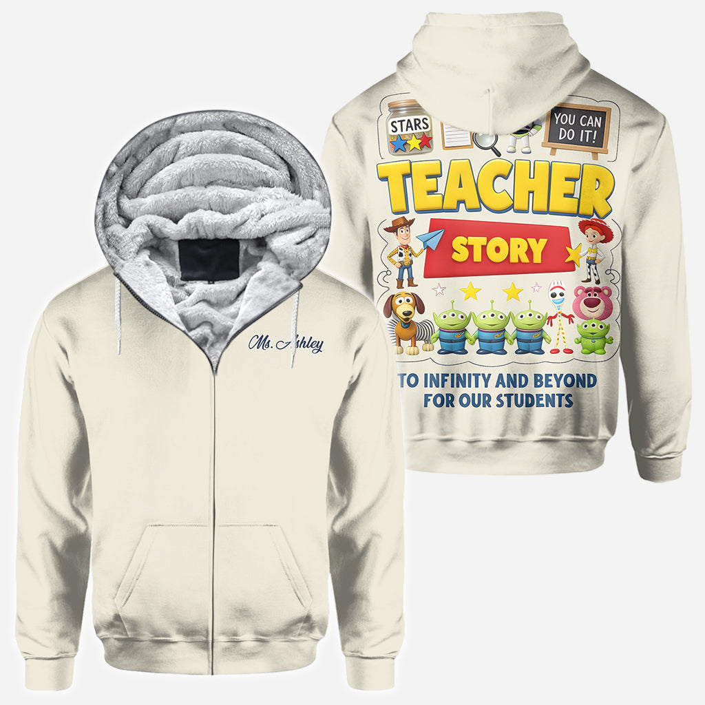 Personalized Teacher All Over Print Shirt Custom Name Gift All Over Shirt GradoCreations