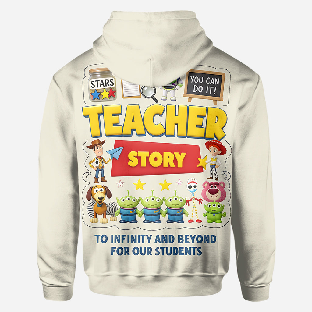 Personalized Teacher All Over Print Shirt Custom Name Gift All Over Shirt GradoCreations