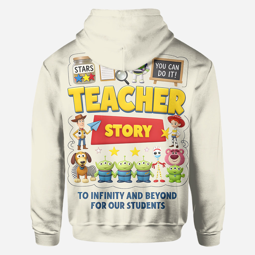 Personalized Teacher All Over Print Shirt Custom Name Gift All Over Shirt GradoCreations