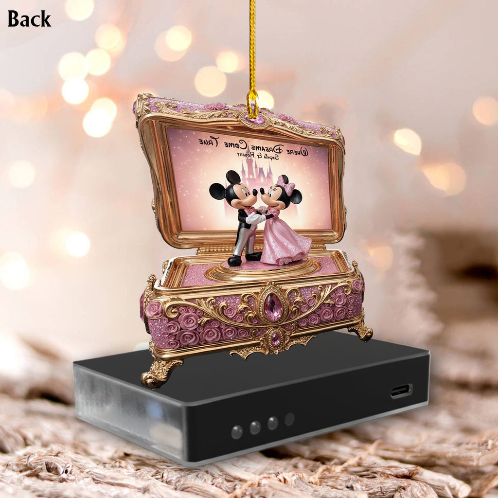 Personalized Music Ornament Custom Song Gift for Christmas Music Ornament GradoCreations