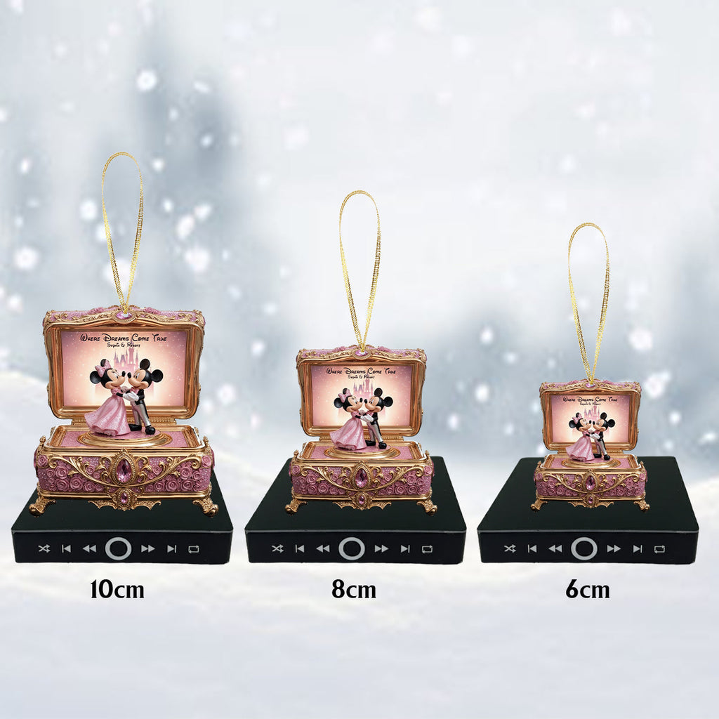 Personalized Music Ornament Custom Song Gift for Christmas Music Ornament GradoCreations