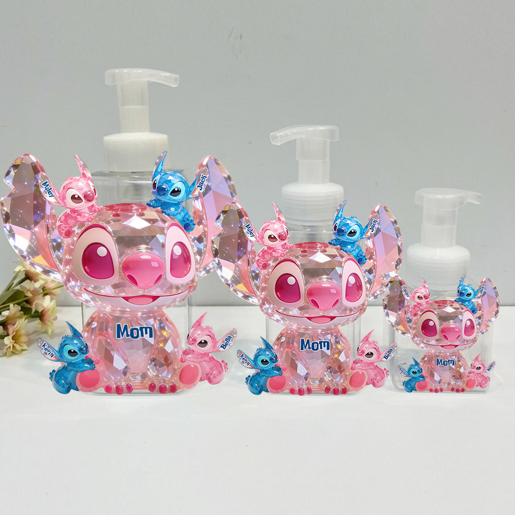 Personalized Ohana Soap Dispenser Cute Family Gift Idea Pump Dispenser GradoCreations