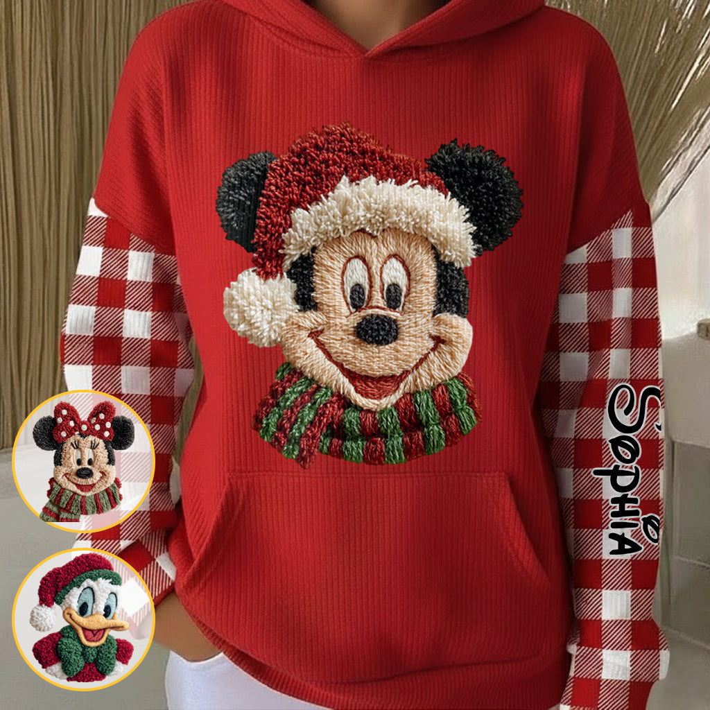 Personalized Christmas Mouse All Over Shirt Gift for Mom All Over Shirt GradoCreations