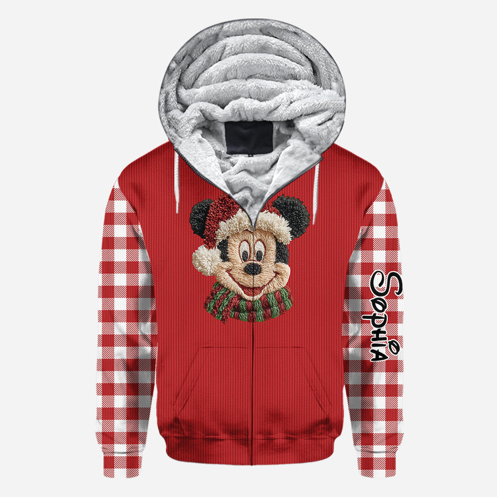 Personalized Christmas Mouse All Over Shirt Gift for Mom All Over Shirt GradoCreations