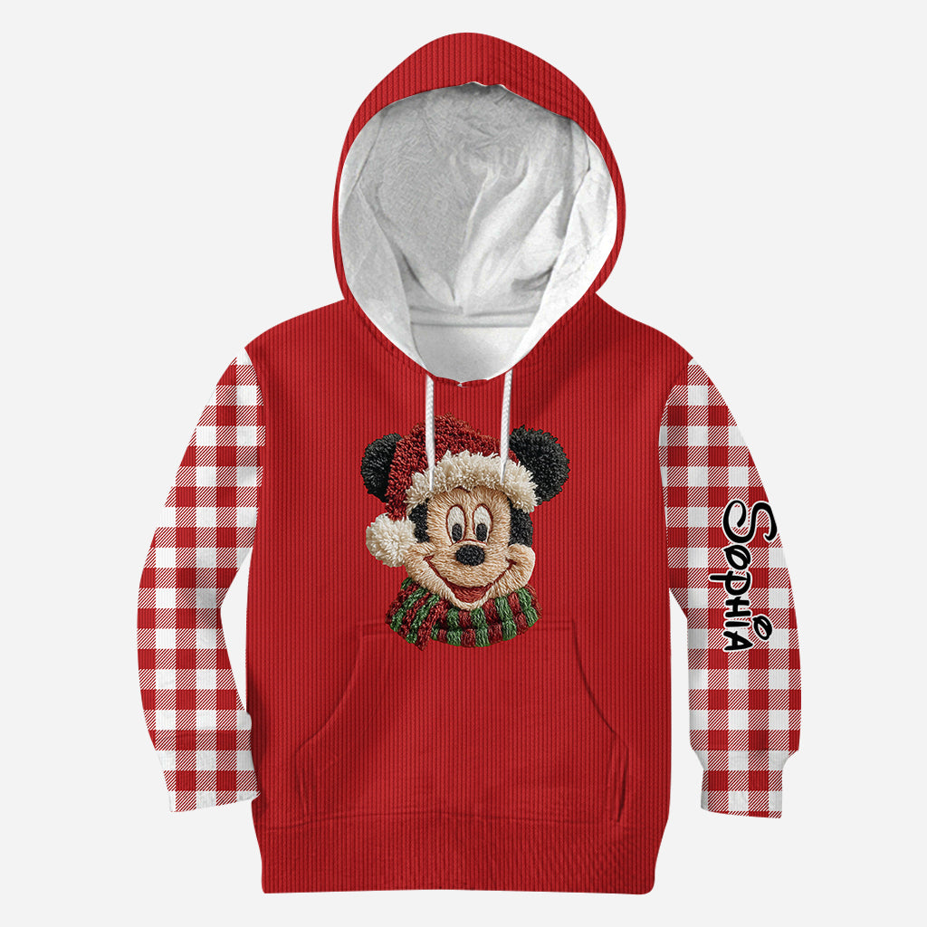 Personalized Christmas Mouse All Over Shirt Gift for Mom All Over Shirt GradoCreations