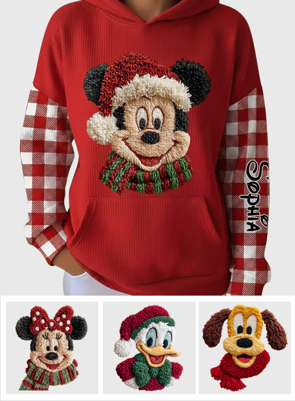 Personalized Christmas Mouse All Over Shirt Gift for Mom All Over Shirt GradoCreations