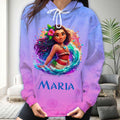 Personalized All Over Shirt with Princess Design for Birthday or Summer All Over Shirt GradoCreations